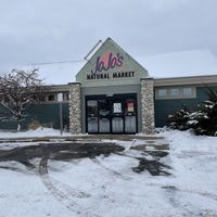Front entrance   at Jojo's Natural Market in Gaylord