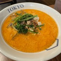 Spicy Quartz ramen. Good warming spice made this so nice    at Rakkan Ramen in Folsom