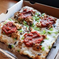Veggie Rock City Pan at Fibonacci's Pizzeria #1 - Studio 35  in Columbus