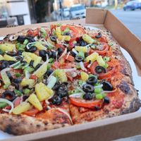 Elephant Veggie Pizza at Fibonacci's Pizzeria #1 - Studio 35  in Columbus