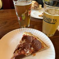 They have NA beer   at Fibonacci's Pizzeria #1 - Studio 35  in Columbus