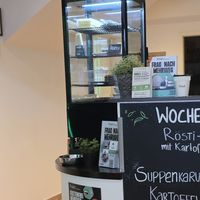 Kuchentheke at Green Republic in Erfurt