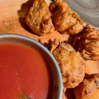 Cavolfiori fritti veg at Amrit - Mitte in Berlin