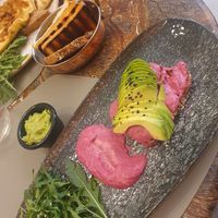 Avocado toast at Nuba Cafe Downtown in Bucharest