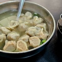 Dumplings in broth at Chinese Bao Buns in Tel Aviv