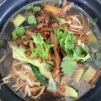 Seitan duck soup  at Chai - Yo  in Montreal