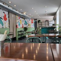 Interior seating at Chai-Yo at Chai - Yo  in Montreal