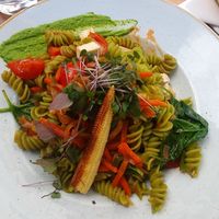 Big pasta with tofu!!! at Hotel Starkl in Bled