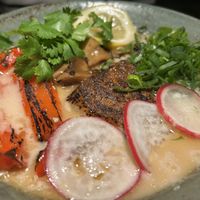 Creamy Mushroom Ramen - no online menu anywhere so can’t remember the exact name   at Madara Ramen Poznań in Poznan