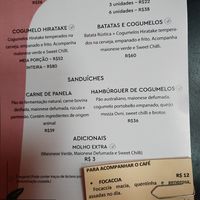 All vegan except 'Carne de panela' at Térreo CCMQ in Porto Alegre