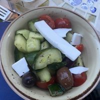 Greek salad   at The Crazy Little Greek in Berlin