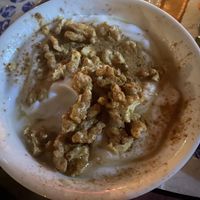 Greek yoghurt with walnuts   at The Crazy Little Greek in Berlin