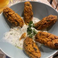 Milletballs - never had this before. Worth trying, very filling!  at The Crazy Little Greek in Berlin