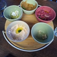 Spreads at The Crazy Little Greek in Berlin