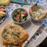 Moussaka at The Crazy Little Greek in Berlin