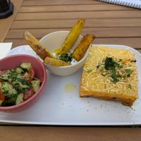 Moussaka at The Crazy Little Greek in Berlin