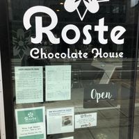 Front of building  at Roste Chocolate House in Portland