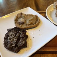 Ginger molasses and chocolate chunk cookie   at Roste Chocolate House in Portland