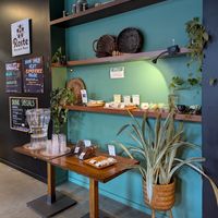 interior at Roste Chocolate House in Portland