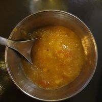 House hot sauce at Carib De L' Afrique in Hastings