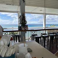 Can’t beat the view!  at Louie & Nacho's Beach Bar in St Croix