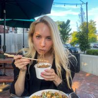 Pancit noodles at Boni: Filipino Street Food in Columbus