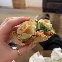 Forgot to get a good pic. Tempeh BLAT  at Bagels Baby in Pascoe Vale