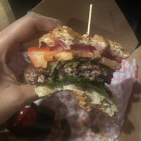 Classic burger   at Jimmy Jam's in Atlanta