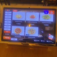 Vegan menu panel  at Di Matteo in Seoul