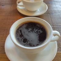 Americano and Oat Latte at Mateno Coffee - マテノコーヒー in Kagoshima