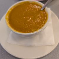 Tomato Basil soup at Sealevel City Vegan Diner in Wilmington