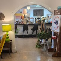 A view from inside at Sealevel City Vegan Diner in Wilmington