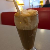 Root Beer Float! at Sealevel City Vegan Diner in Wilmington