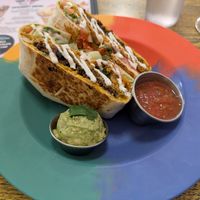 Crunchwrap at Sealevel City Vegan Diner in Wilmington