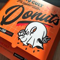 Halloween box at Whocult Coffee + Donuts in Porthcawl