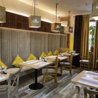 Inside  at Columbina Coffee Boutique in Tashkent