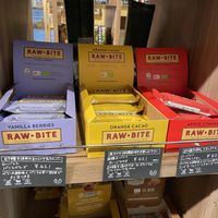 Vegan bars  at Mirus Cafe in Chigasaki