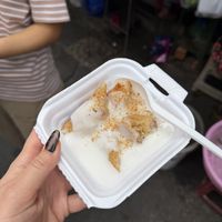 Grilled banana sticky rice  at Spring & Hieu Vegan Food Tour in Ho Chi Minh City