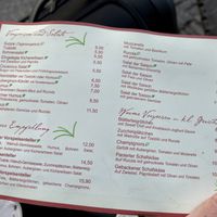 menu  at LoLu in Duisburg