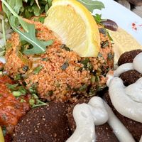 falafel-teller  at LoLu in Duisburg
