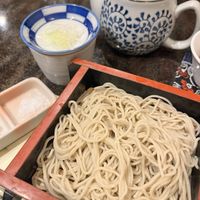 Soba with kelp dashi   at Tatsukichi in Yokohama
