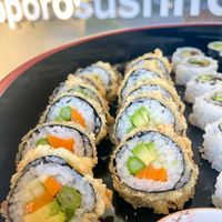 Veggie yummy roll at Sapporo Sushi Factory  in Westerville