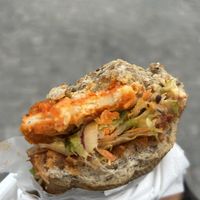 Tasty vegan + chicken 6,90€  at Tasty Bruges in Bruges