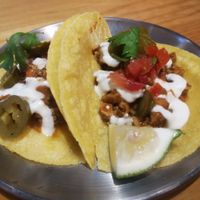 mushroom tacos at Mixigan in Taichung