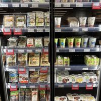 Some vegan options  at La Vie Claire in Honfleur