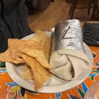 Stuffed vegan burrito.   at Carrburritos in Chapel Hill