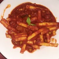 Vegan pasta at Tandem - Piazza del Gesù in Naples