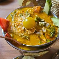 Mango Sabji at Naan in Schopfheim