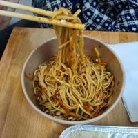 Spaghetti Wenzhou con verdure at Feed ME in Milan