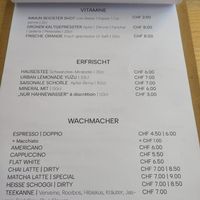 Der Hauseistee ist sehr lecker at SEIN  in Zurich